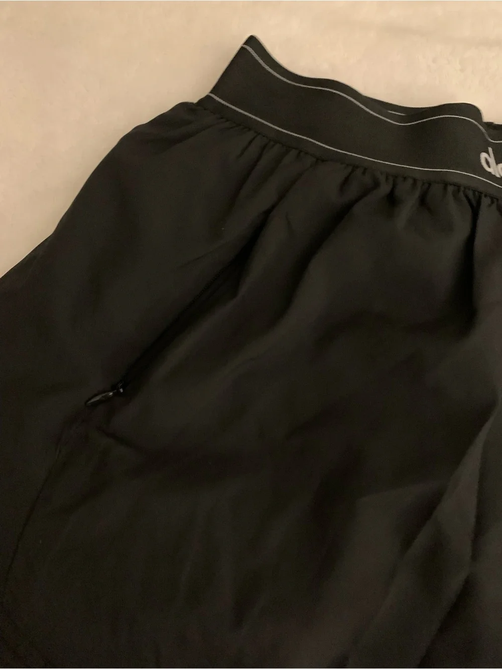 ALO Yoga Match Point Short• SMALL• BLACK•BNWT IN BAG